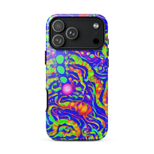 Fluoro Mirage on a Tough Case for iPhone®