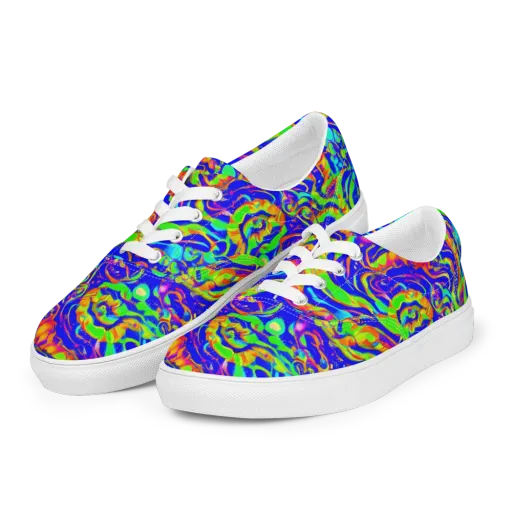 Fluoro Mirage on a Men's Lace-Up Canvas Shoes