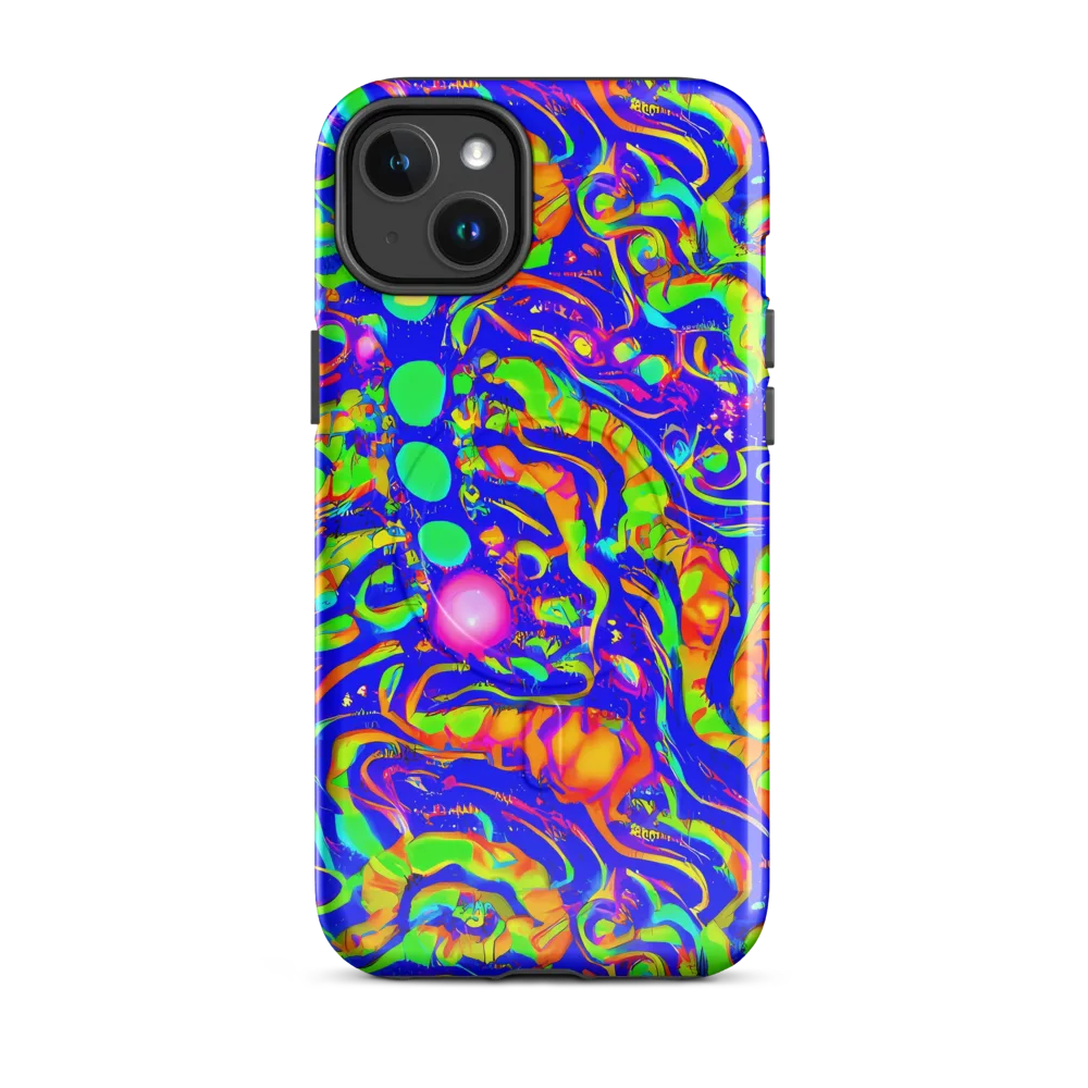 Fluoro Mirage on MagSafe Tough Case for iPhone® — Front