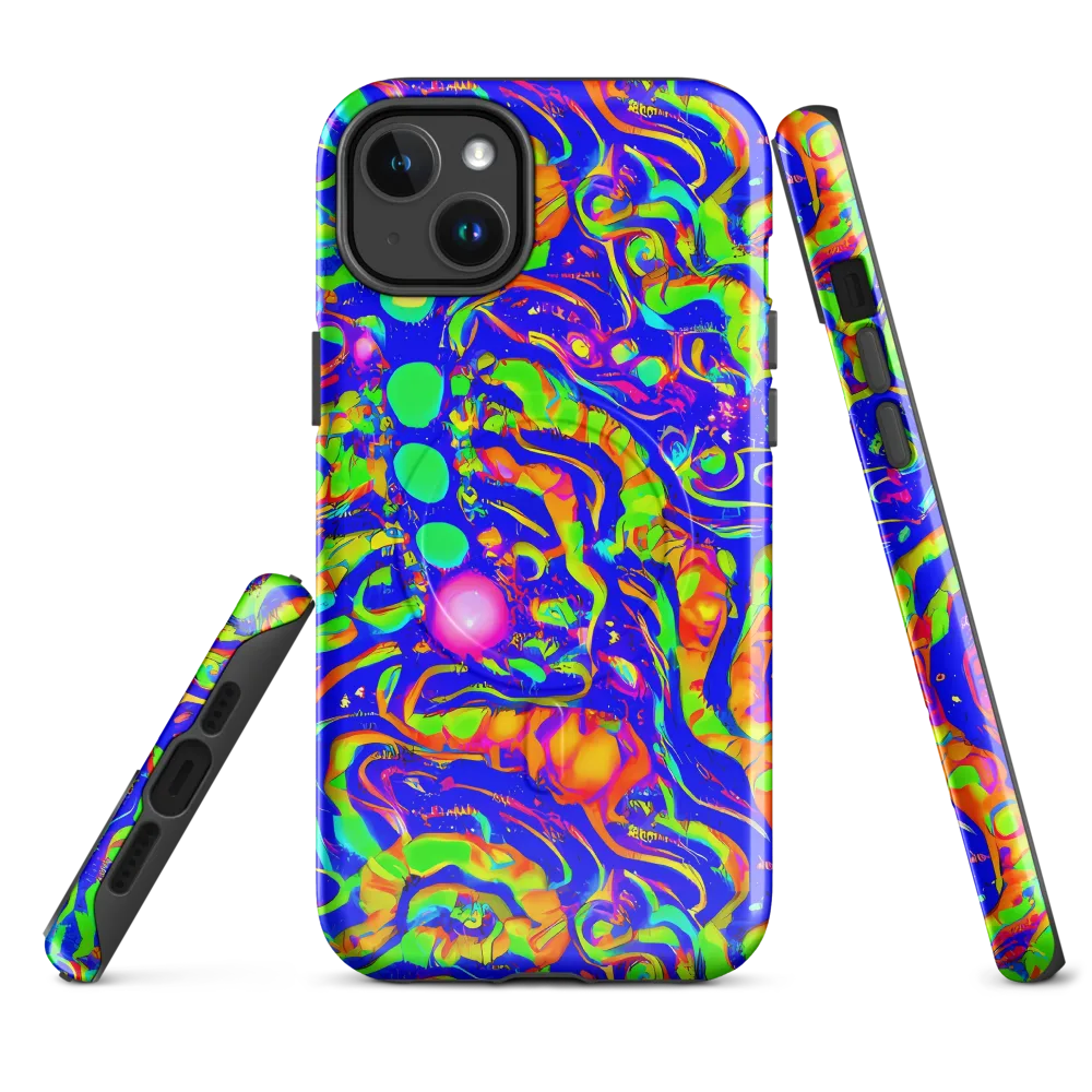 Fluoro Mirage on MagSafe Tough Case for iPhone® — Front