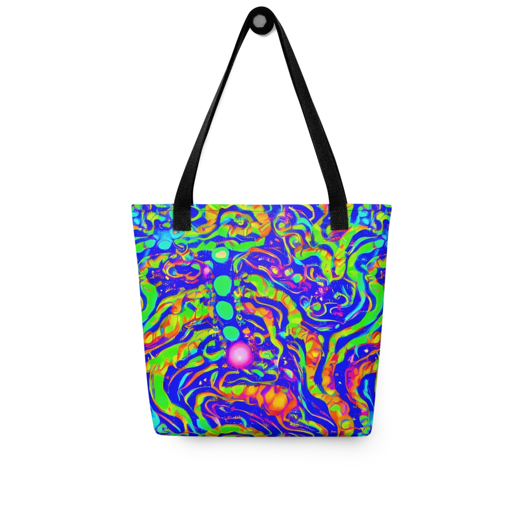 Fluoro Mirage on Tote Bag — Front