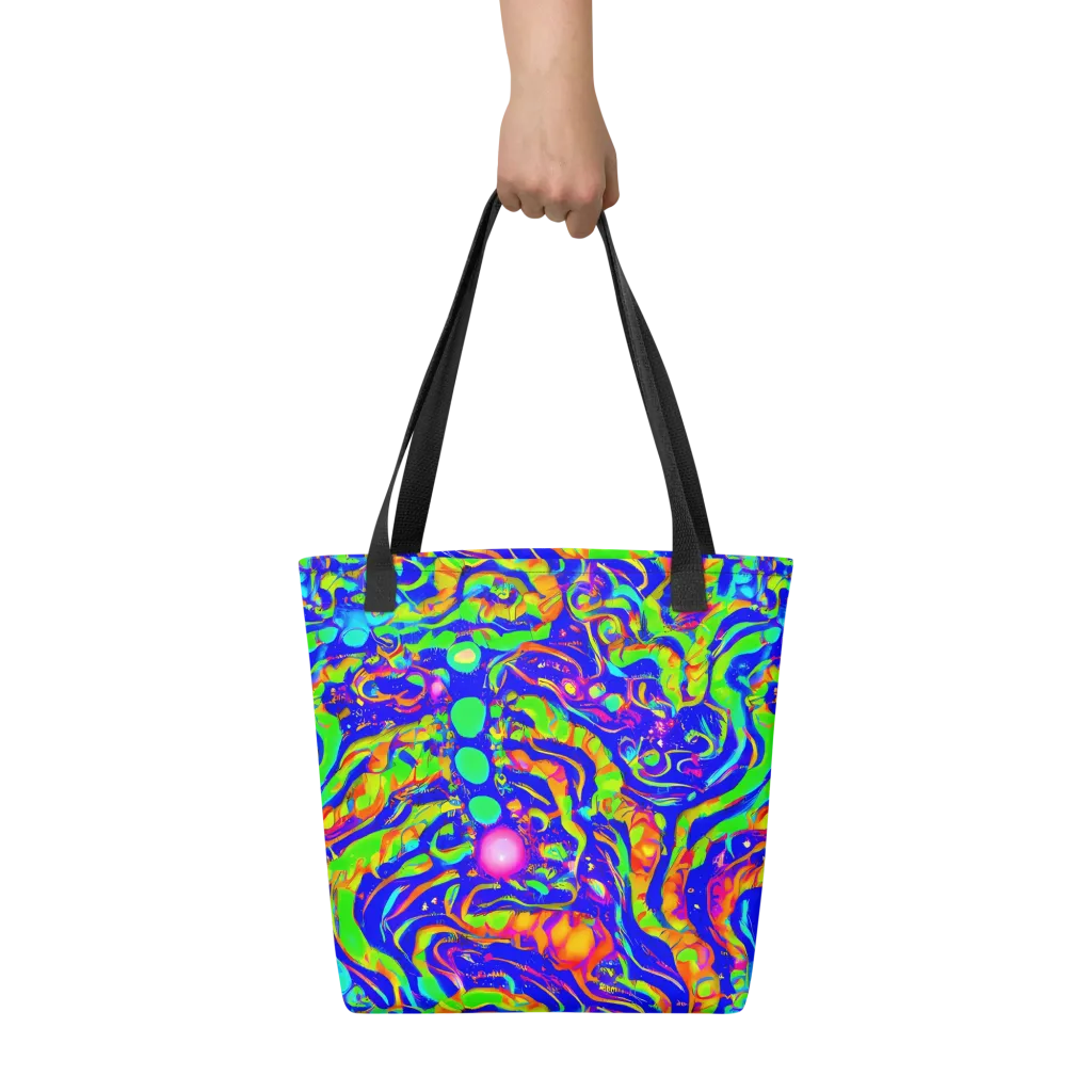 Fluoro Mirage on Tote Bag — Front