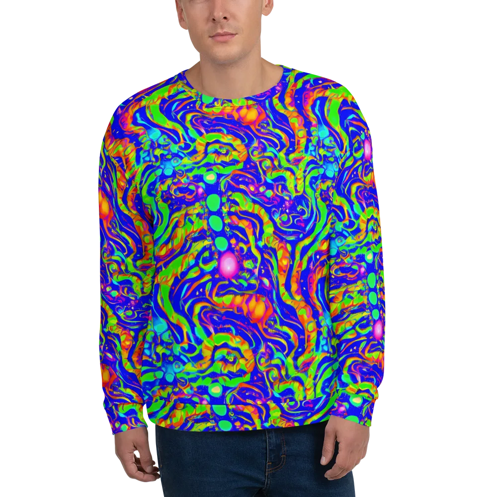 Fluoro Mirage on Sweatshirt — Front