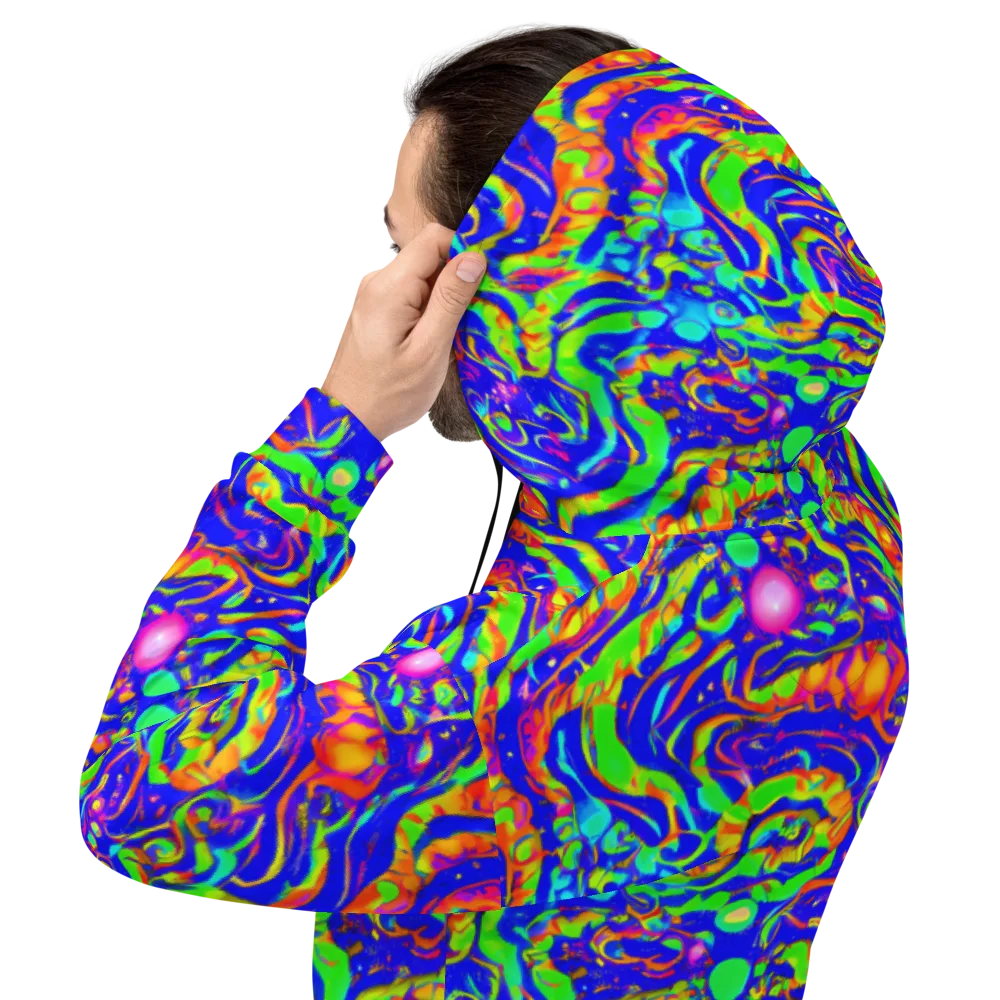 Fluoro Mirage on Hoodie — Back