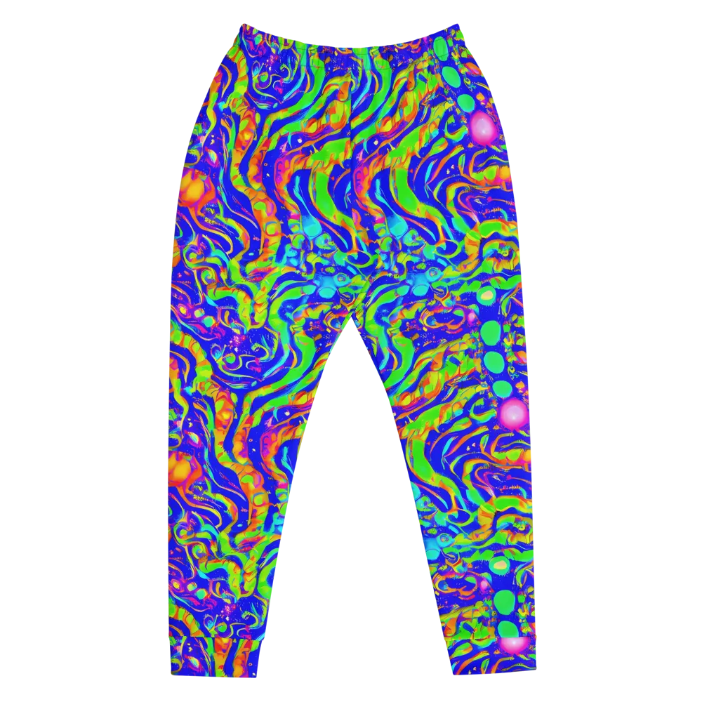 Fluoro Mirage on Men's Joggers — Front