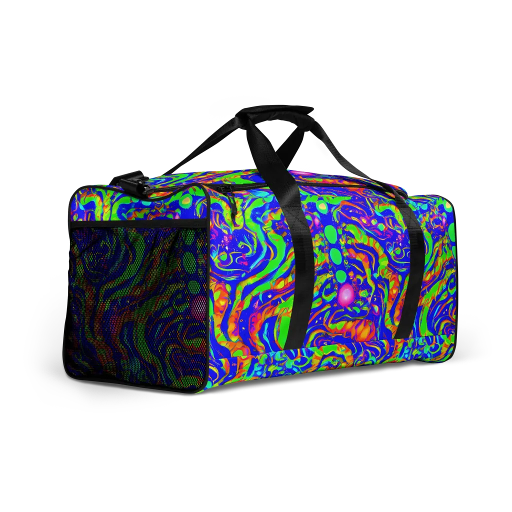 Fluoro Mirage on Duffle Bag — Right Front