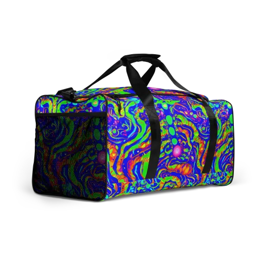 Fluoro Mirage on a Duffle Bag