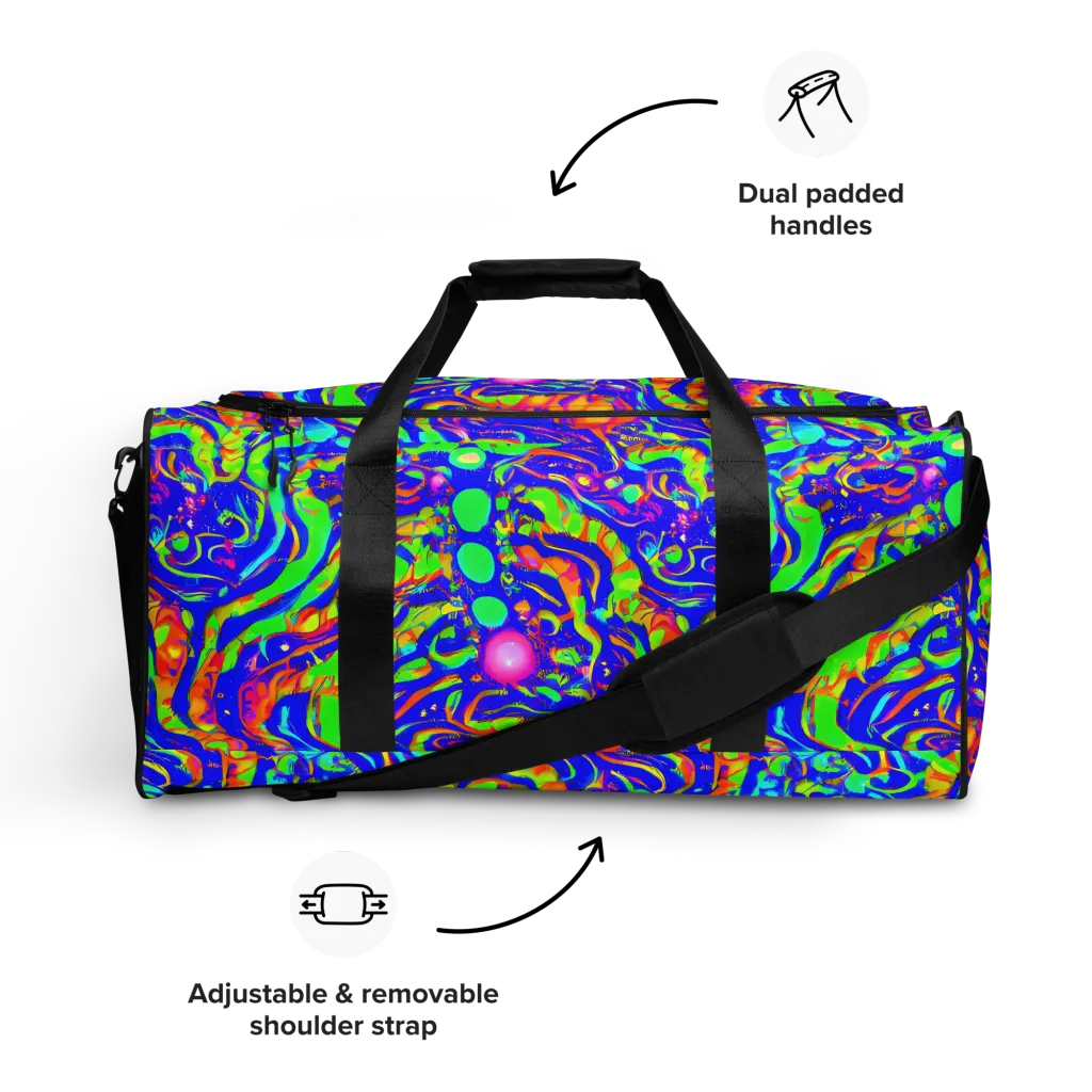 Fluoro Mirage on Duffle Bag — Front
