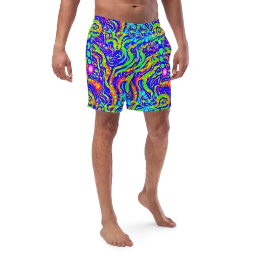 Fluoro Mirage on a Swim Trunks