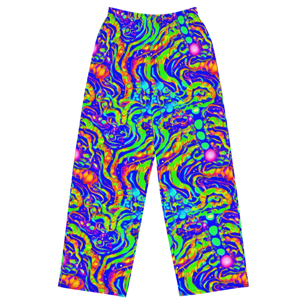 Fluoro Mirage on Wide-Leg Pants — Front