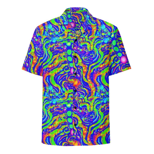 Fluoro Mirage on a Button Shirt