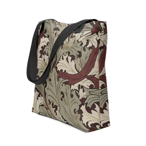 Velvet Foliate on a Tote Bag
