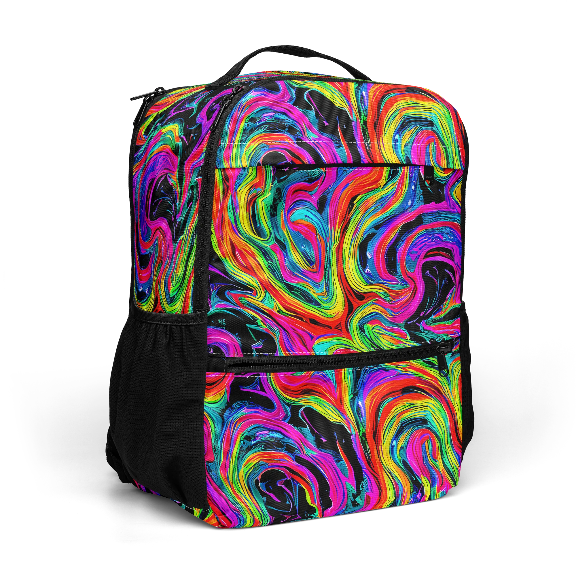 Fluorescent Current on Utility Backpack — Right Front