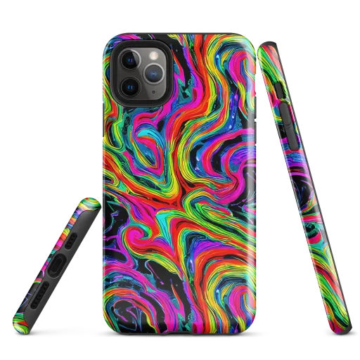 Fluorescent Current on a Tough Case for iPhone®