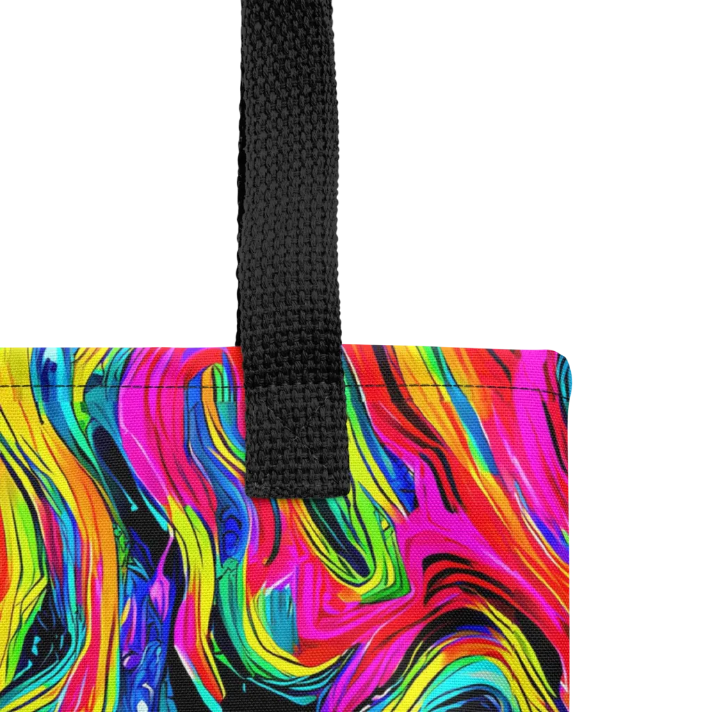 Fluorescent Current on Tote Bag — Product details