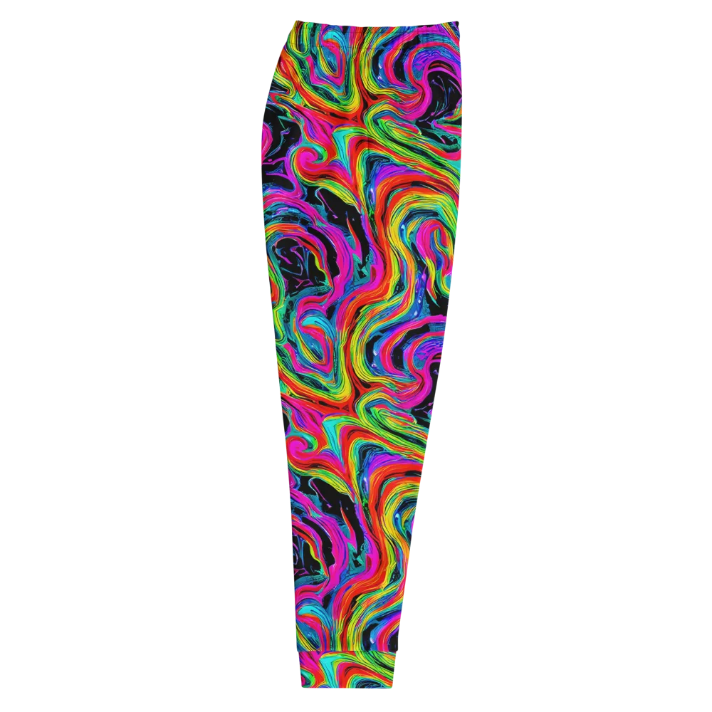 Fluorescent Current on Men's Joggers — Right