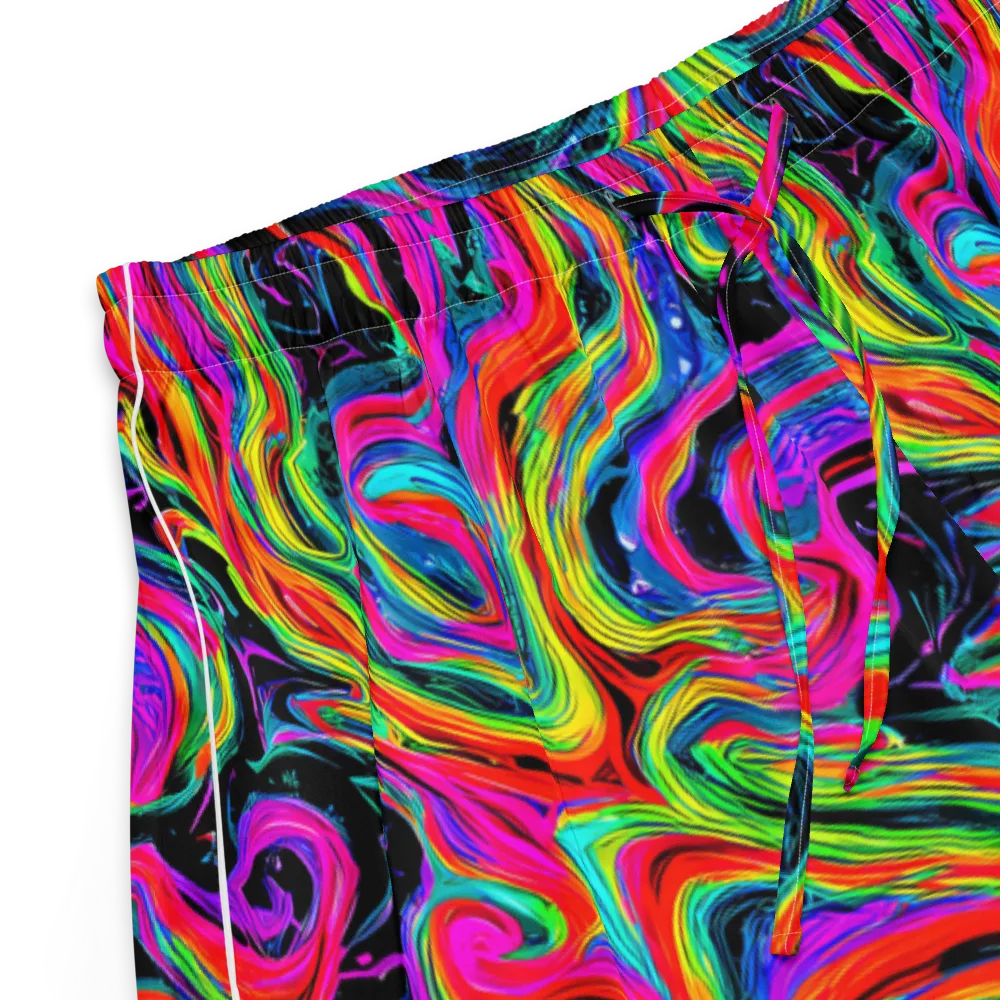 Fluorescent Current on Women's Pajama Shorts — Product details