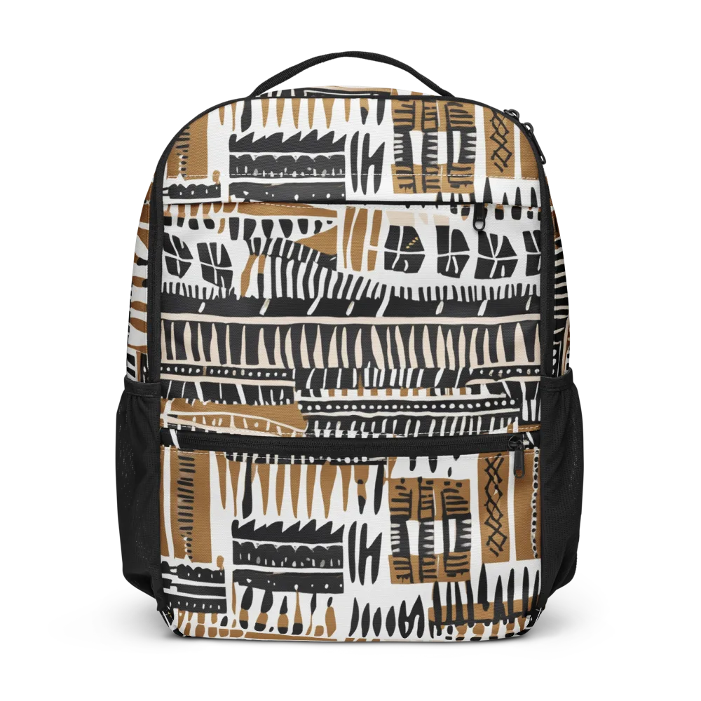 Desert Keys on Utility Backpack — Front