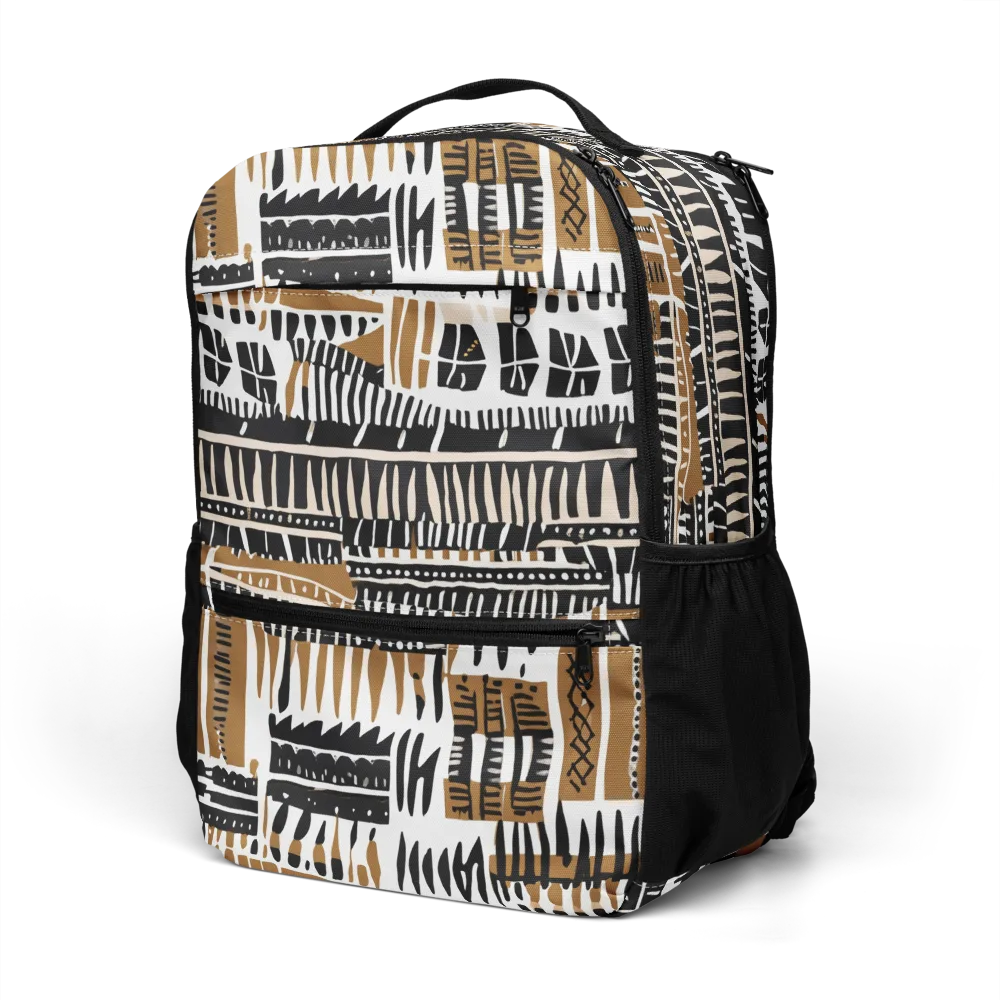 Desert Keys on Utility Backpack — Left Front