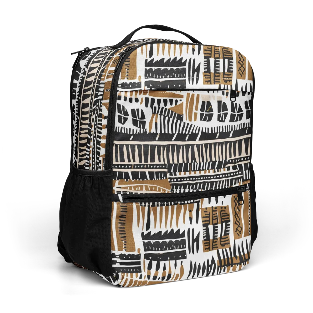 Desert Keys on Utility Backpack — Right Front