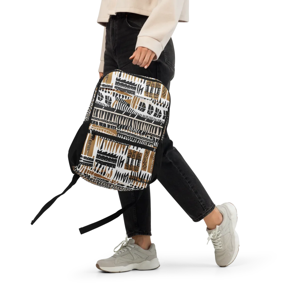 Desert Keys on Utility Backpack — Front