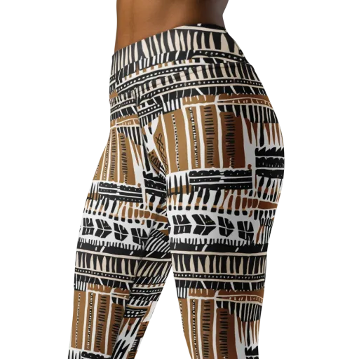 Desert Keys on a Yoga Leggings