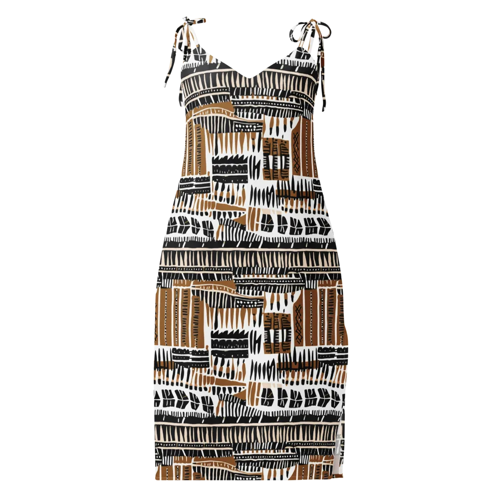 Desert Keys on Slip Dress — Front