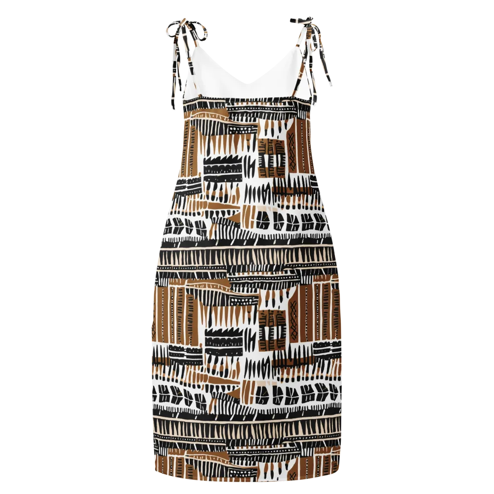 Desert Keys on Slip Dress — Back