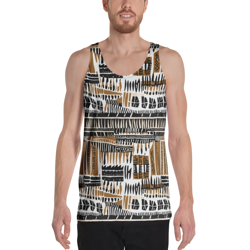 Desert Keys on Men's Tank Top — Front