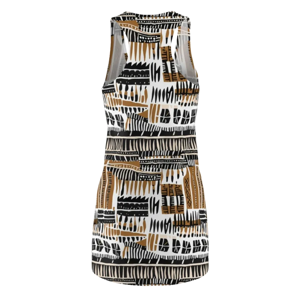 Desert Keys on Racerback Dress — Back