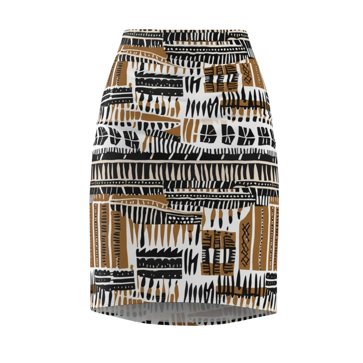 Desert Keys on Pencil Skirt — Front