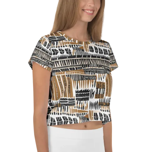 Desert Keys on a Crop Tee