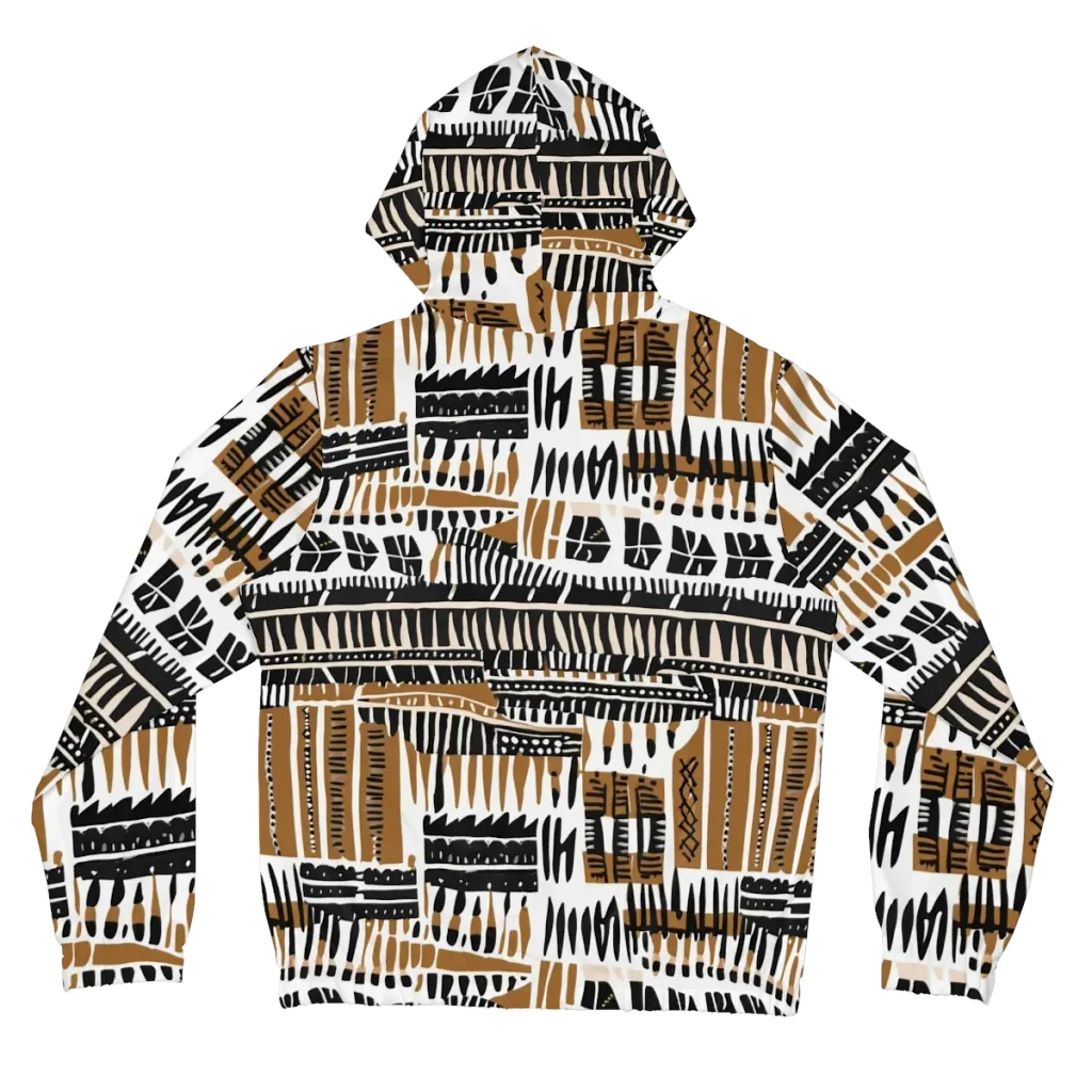 Desert Keys on Women's Full-Zip Hoodie — Back