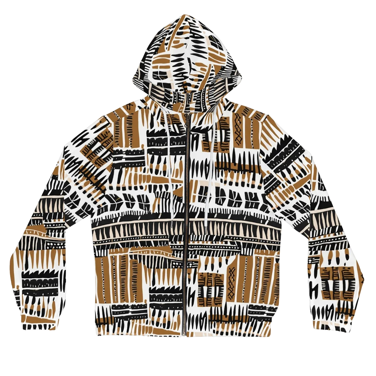 Desert Keys on Women's Full-Zip Hoodie — Front