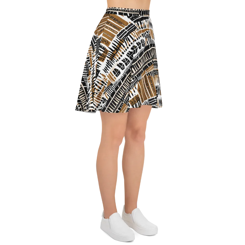 Desert Keys on Skater Skirt — Right