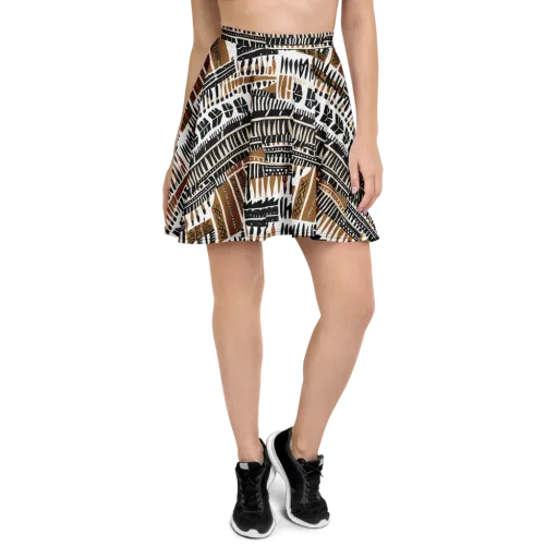 Desert Keys on a Skater Skirt