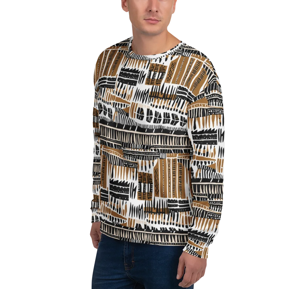 Desert Keys on Sweatshirt — Left Front