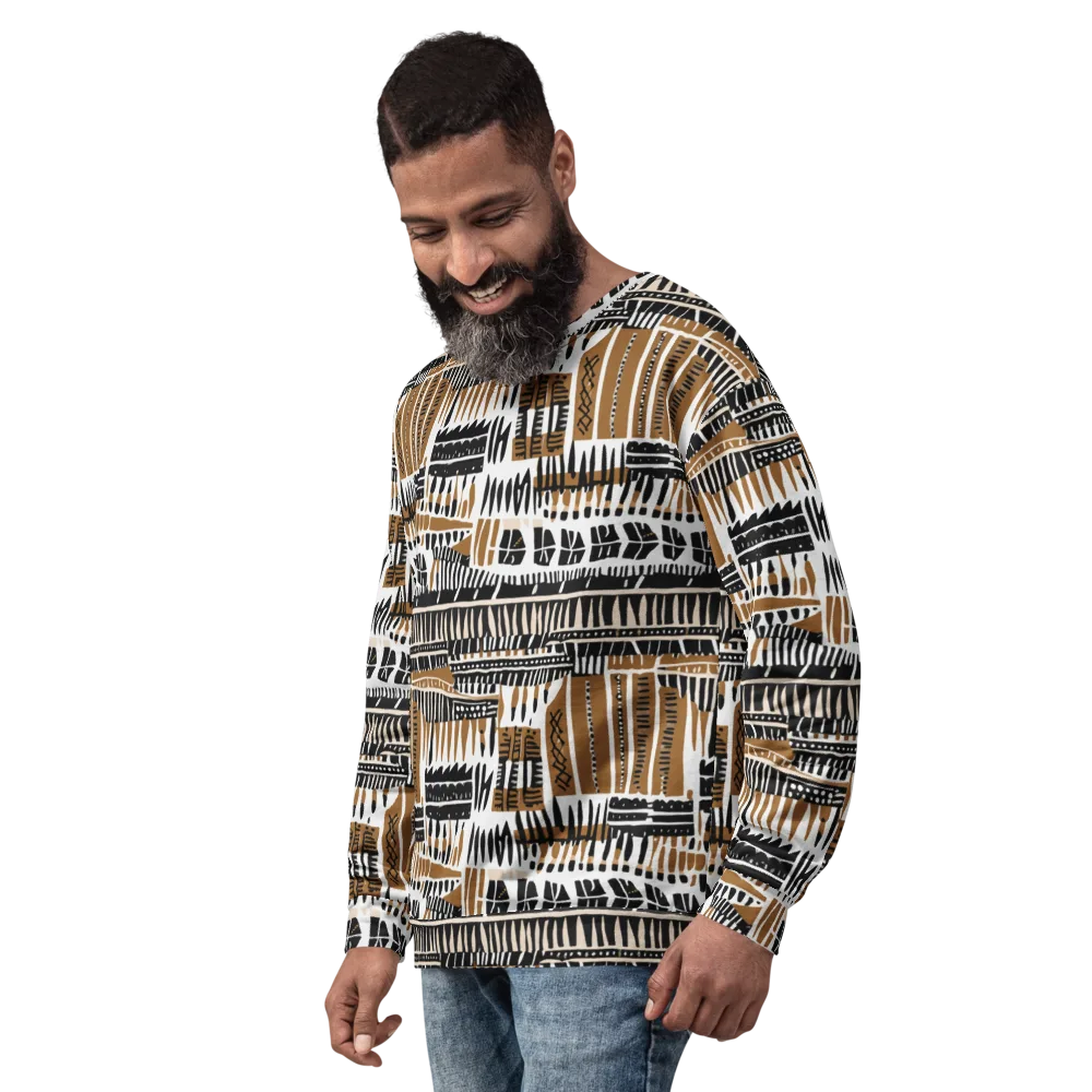 Desert Keys on Sweatshirt — Left Front