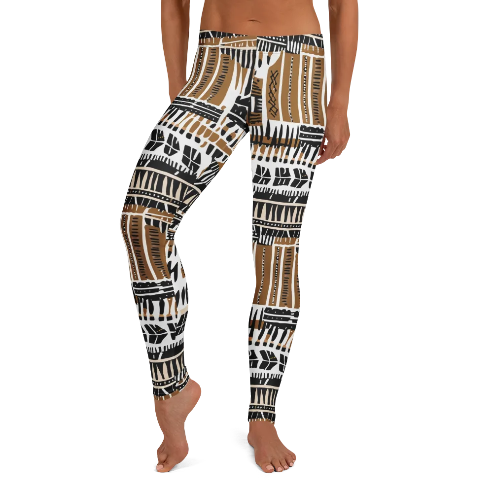 Desert Keys on Leggings — Front