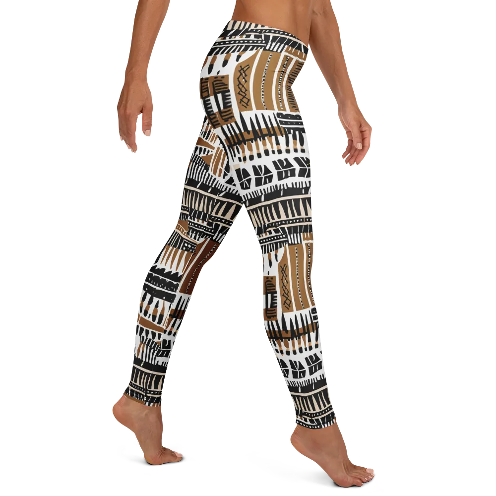 Desert Keys on Leggings — Right