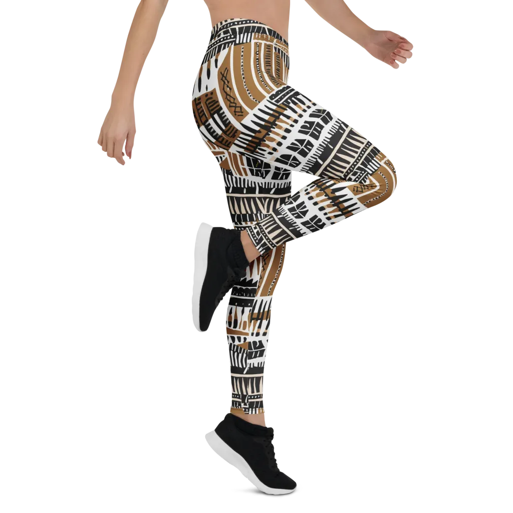 Desert Keys on Leggings — Right