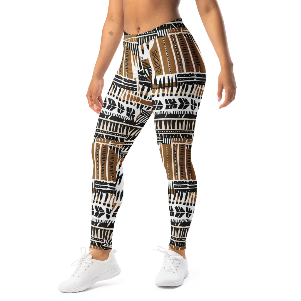 Desert Keys on Leggings — Left Front