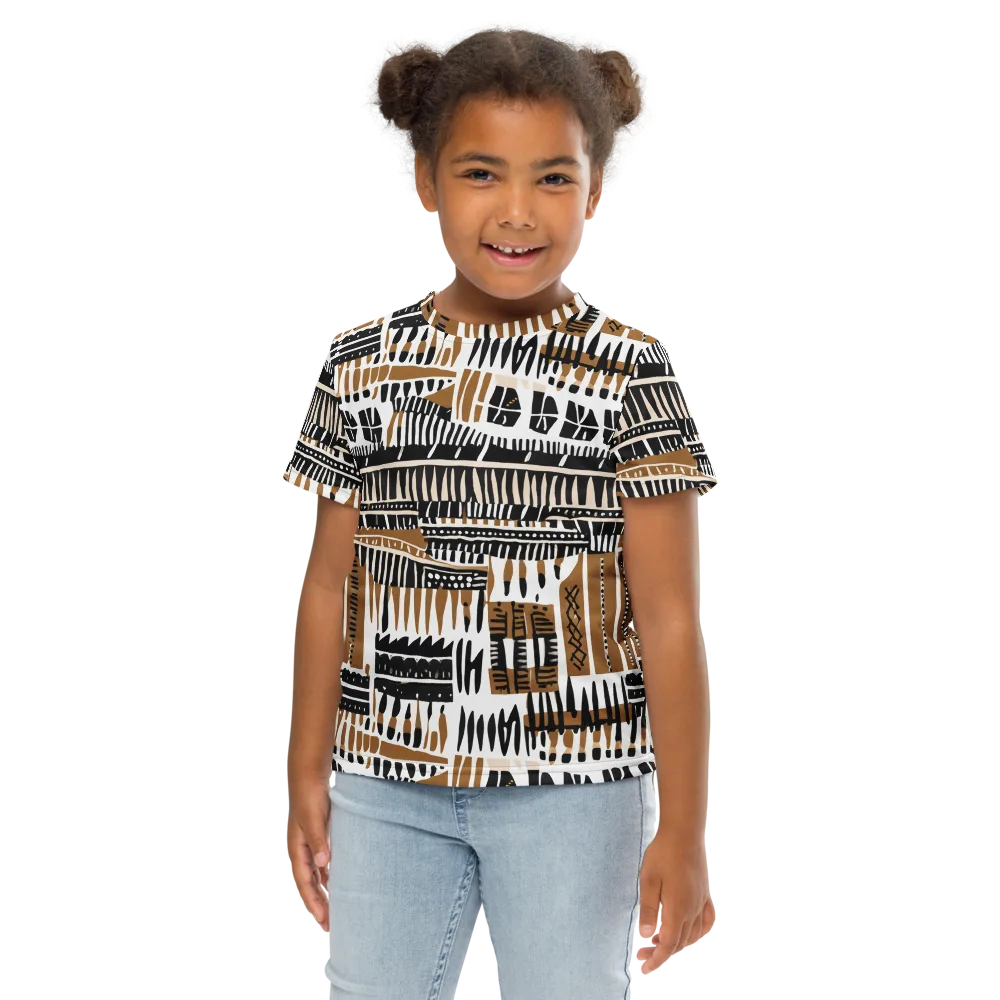 Desert Keys on Kids Crew Neck T-Shirt — Front
