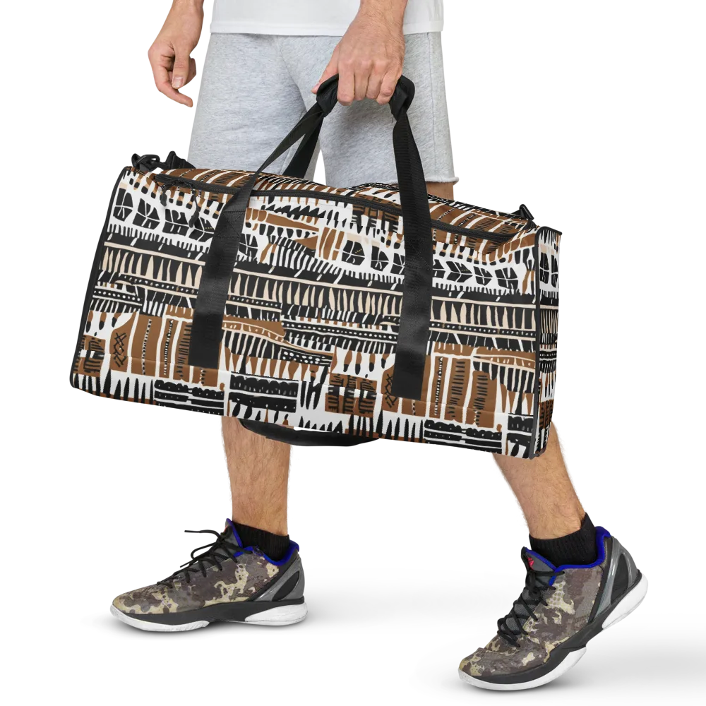 Desert Keys on Duffle Bag — Front