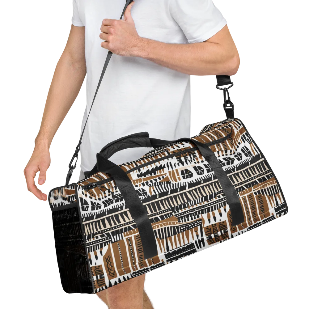 Desert Keys on Duffle Bag — Right Front