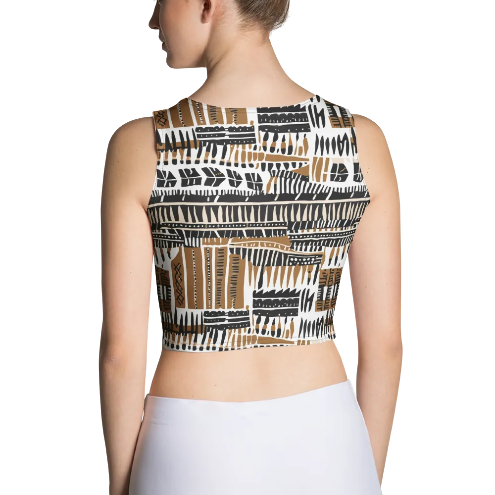 Desert Keys on Crop Top — Back