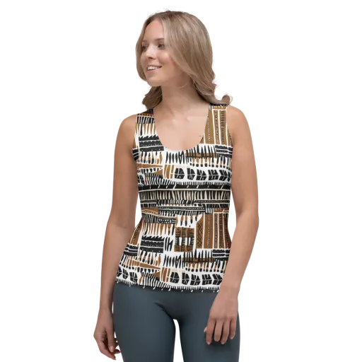 Desert Keys on a Women's Tank Top