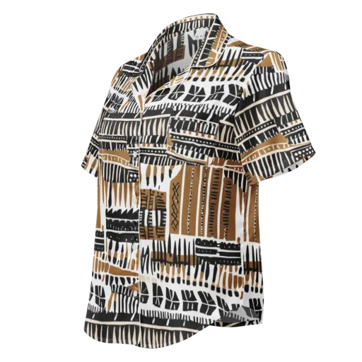 Desert Keys on a Women's Short Sleeve Pajama Top