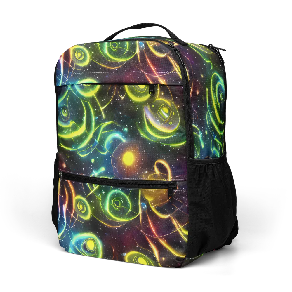 Orbiting Euphoria on Utility Backpack — Left Front