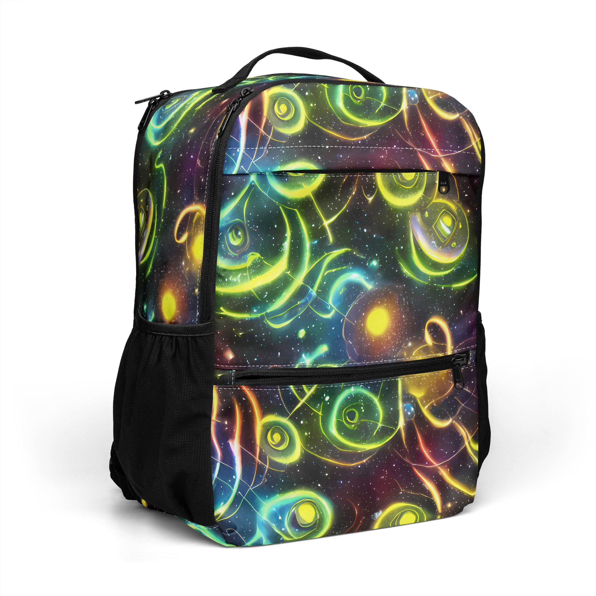 Orbiting Euphoria on Utility Backpack — Right Front